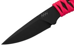 ANV Knives P100 Sleipner Cerakote, Pink Paracord, P100-044, Black Kydex Sheath, Couteau De Cou -Célèbre Couteaux Magasin ANVP100 044 03 anv