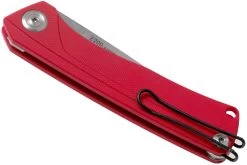 ANV Z200 Sleipner, Linerlock, G10, Red, Z200-010 Couteau De Poche -Célèbre Couteaux Magasin ANVZ200 010 04 anv knives