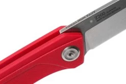 ANV Z200 Sleipner, Linerlock, G10, Red, Z200-010 Couteau De Poche -Célèbre Couteaux Magasin ANVZ200 010 06 anv knives