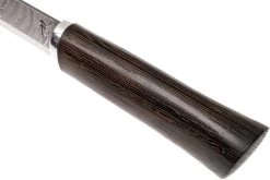 Autine Damascus Bushcrafter, Wengé, Fourreau RH Brun, Couteau Bushcraft -Célèbre Couteaux Magasin AT BUS WNG DAM 05 autine at bus wng dam 05