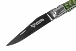 Laguiole En Aubrac Green Samba L0210SAVIFSJ1 Bois De Samba, Poli, Couteau De Poche Laguiole, 10 Cm -Célèbre Couteaux Magasin AUL0210SAVIFSJ1 03 laguioleaubrac