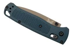 Benchmade Bugout 535FE-05 Crater Blue Grivory, Flat Dark Earth Cerakote, Couteau De Poche -Célèbre Couteaux Magasin BE535FE 05 06 benchmade