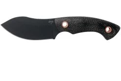 Böker Plus Nessmi Pro 02BO018 Black Micarta Copper Couteau Fixe, Jesper Voxnaes Design
