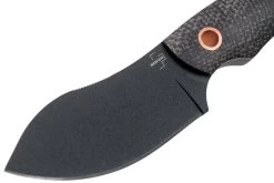 Böker Plus Nessmi Pro 02BO018 Black Micarta Copper Couteau Fixe, Jesper Voxnaes Design -Célèbre Couteaux Magasin BO02BO066 03 boker