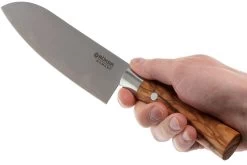 Böker Damast Olive 17,2 Cm Santoku, 130437DAM -Célèbre Couteaux Magasin BO130437DAM 05 boker damast olive bo130437dam 05