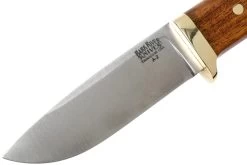 Bark River Classic Drop Point Hunter A2 Brass, Desert Ironwood Couteau De Chasse -Célèbre Couteaux Magasin BRK02 116DIW 03 bark river