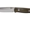 Bark River Bushcrafter II CPM 3V Green Canvas Micarta Couteau De Bushcraft -Célèbre Couteaux Magasin BRK06 223GCM 01 bark river knives