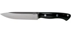 Bark River Aurora II CPM 3V, Black Canvas Micarta Couteau De Bushcraft