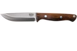 Bark River Gunny Scandi CPM 3V, Desert Ironwood, Brown Sheath