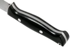 Bark River Gunny Hunter CPM S45VN, Black Canvas Micarta Couteau De Chasse -Célèbre Couteaux Magasin BRK07 084BCM 04 bark river knives