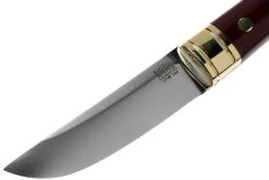 Bark River Kitsuné Tanto CPM 154, Burgundy Canvas Micarta Couteau à Lame Fixe -Célèbre Couteaux Magasin BRK08 051BCM BB 03 bark river knives