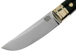 Bark River Kitsuné Tanto CPM 154, Black Linen Micarta Couteau à Lame Fixe -Célèbre Couteaux Magasin BRK08 051BLM BB 03 bark river knives