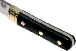 Bark River Kitsuné Tanto CPM 154, Black Linen Micarta Couteau à Lame Fixe -Célèbre Couteaux Magasin BRK08 051BLM BB 05 bark river knives