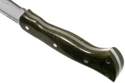 Bark River JX5 Vengeful 1 CPM 3V Green Canvas Micarta Machette Coupe-coupe -Célèbre Couteaux Magasin BRK10 123GCM 04 bark river knives