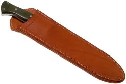 Bark River JX5 Vengeful 1 CPM 3V Green Canvas Micarta Machette Coupe-coupe -Célèbre Couteaux Magasin BRK10 123GCM 06 bark river knives