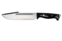 Bark River Bravo Tope Recon CPM 3V Black Canvas Micarta, Couteau De Survie