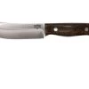 Bark River Kalahari Hunter A2, Green Canvas Micarta, Brown Sheath -Célèbre Couteaux Magasin BRK12 112GNC 01 bark river brk12 112gnc 01