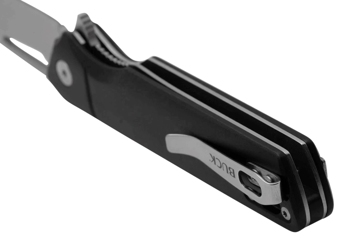 Buck Infusion Drop Point 0239BKS1 Black Aluminum, Couteau De Poche 6 Buck Infusion Drop Point 0239BKS1 Black Aluminum, Couteau De Poche – Image 4