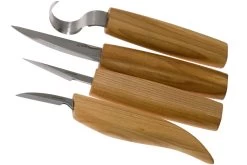 BeaverCraft Set Of 4 Knives S09, Set De Sculpture Sur Bois