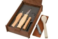 BeaverCraft Spoon Carving Tool Set S13BOX, Set à Sculpter Le Bois Avec Emballage Cadeau