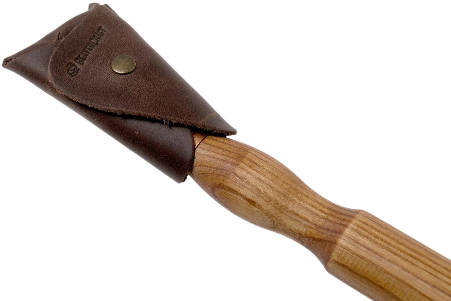 BeaverCraft Oak Spoon Carving Knife Long 30 Mm Long SK2SLONG, Double Edge, Couteau Croche Avec étui 5 BeaverCraft Oak Spoon Carving Knife Long 30 Mm Long SK2SLONG, Double Edge, Couteau Croche Avec étui – Image 3