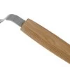 BeaverCraft Spoon Carving Knife 30 Mm SK2S, Couteau Croche Pour Droitier Avec étui
