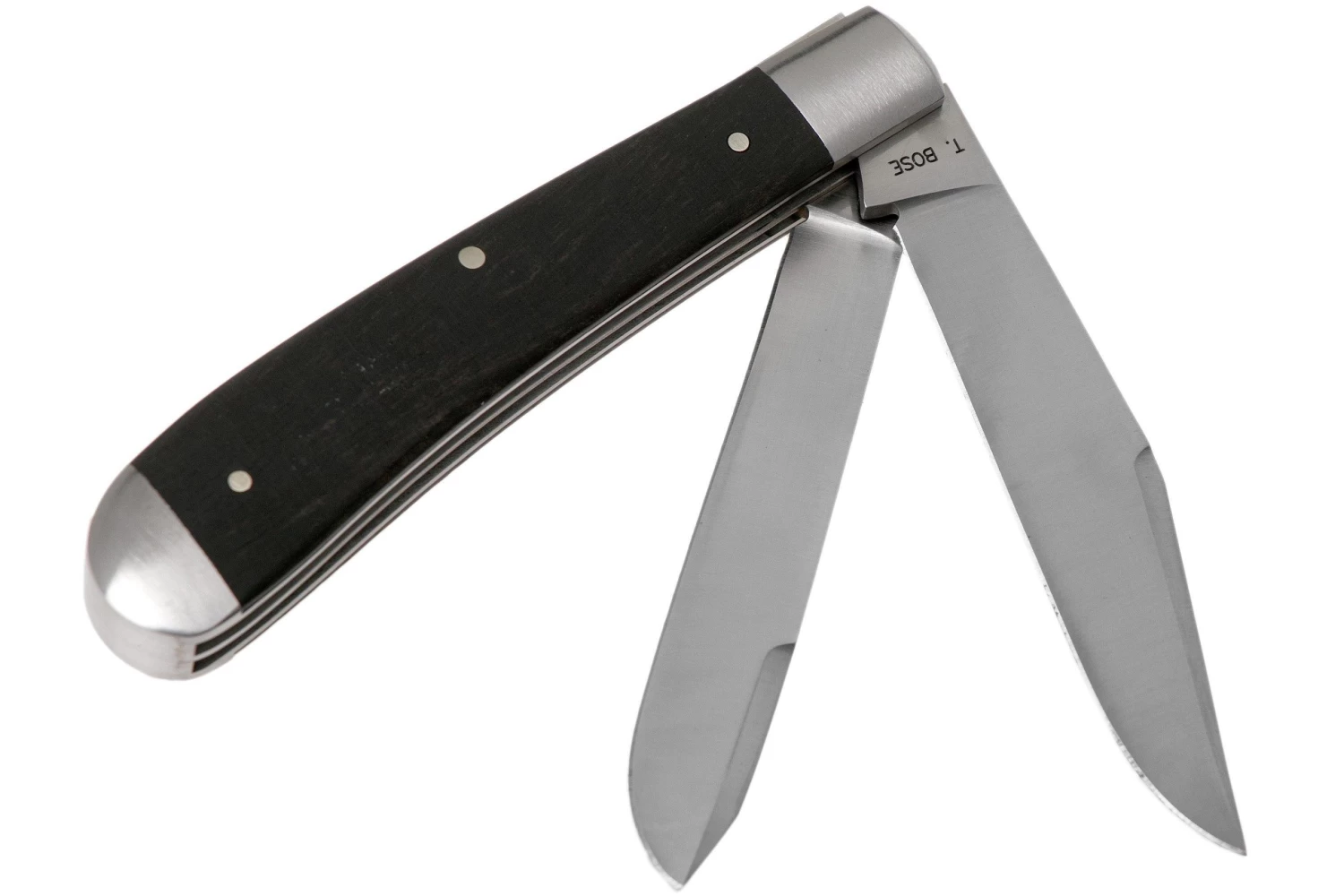 Case HT Trapper, Ebony Wood, 154CM, Smooth, 10773, TB722021 Couteau De Poche, Tony Bose Design 4 Case HT Trapper, Ebony Wood, 154CM, Smooth, 10773, TB722021 Couteau De Poche, Tony Bose Design – Image 2