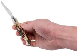 Case Medium Stockman Amber Jigged Bone, 00042, 6318 SS Couteau De Poche -Célèbre Couteaux Magasin CE42 10 case ce42 10