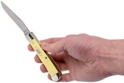 Case Trapper Yellow Synthetic, 80161, 6254 SS Couteau De Poche -Célèbre Couteaux Magasin CE80161 09 case ce80161 09