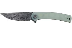 Civivi Mini Asticus C19026B-DS1 Damascus, Natural G10 Couteau De Poche