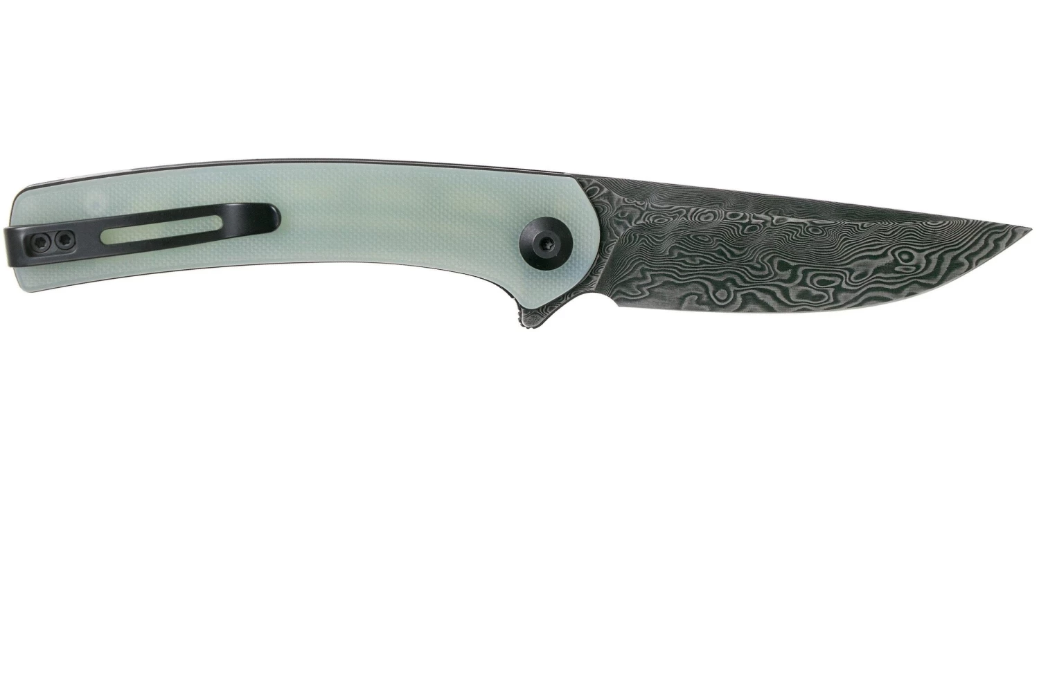 Civivi Mini Asticus C19026B-DS1 Damascus, Natural G10 Couteau De Poche 4 Civivi Mini Asticus C19026B-DS1 Damascus, Natural G10 Couteau De Poche – Image 2