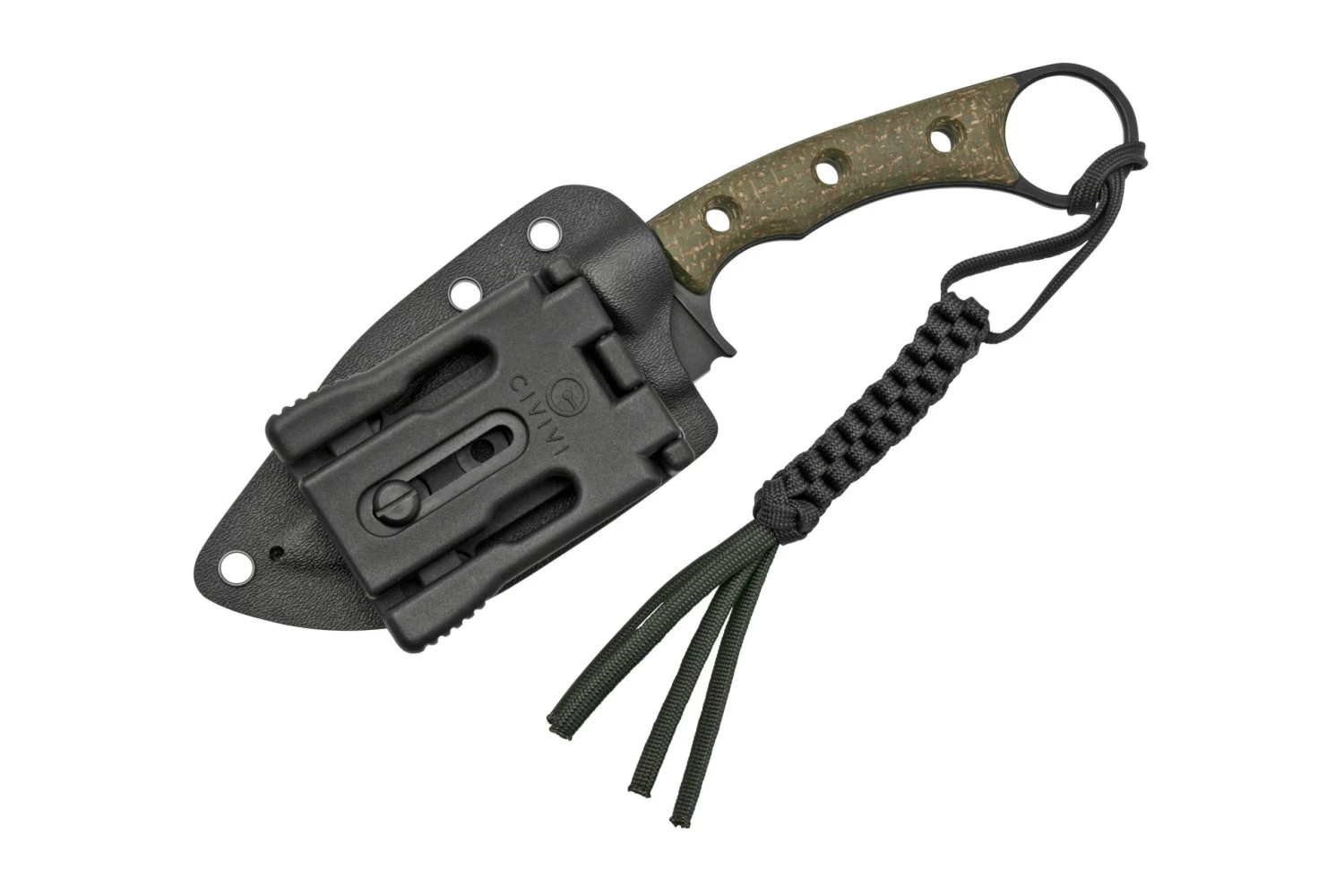 Civivi Midwatch C20059B-3 Green Burlap Micarta, Couteau Fixe 9 Civivi Midwatch C20059B-3 Green Burlap Micarta, Couteau Fixe – Image 7