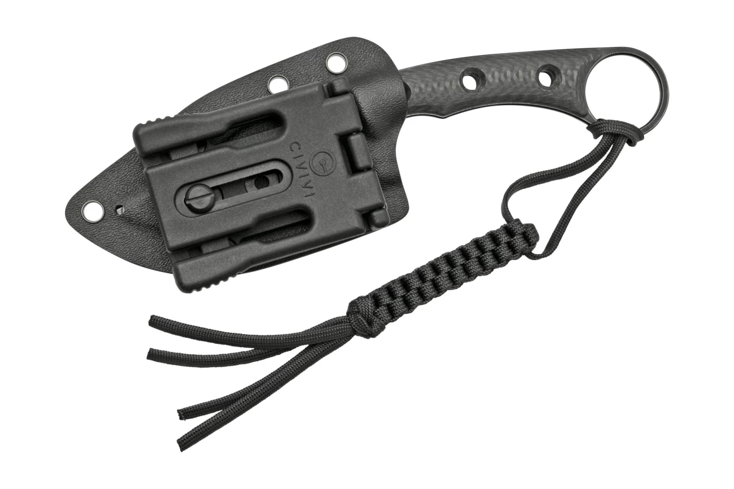 Civivi Midwatch C20059B-DS1 Carbon Fiber Damast, Couteau Fixe 9 Civivi Midwatch C20059B-DS1 Carbon Fiber Damast, Couteau Fixe – Image 7