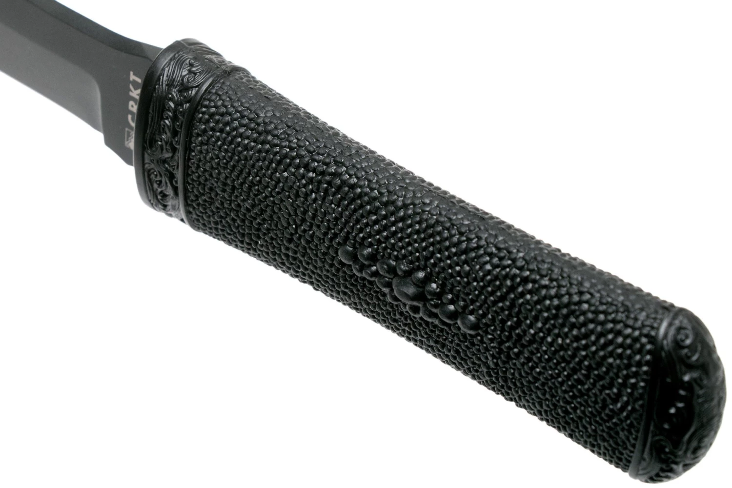 CRKT Hissatsu Black 2907K Fixed Couteau à Lame Fixe, James Williams Design 7 CRKT Hissatsu Black 2907K Fixed Couteau à Lame Fixe, James Williams Design – Image 5