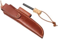 Casström Woodsman Knife Curly Birch, K720 Scandi Grind 10824 Avec Pierre à Feu -Célèbre Couteaux Magasin CM10824 08 casstrom cm10824 08