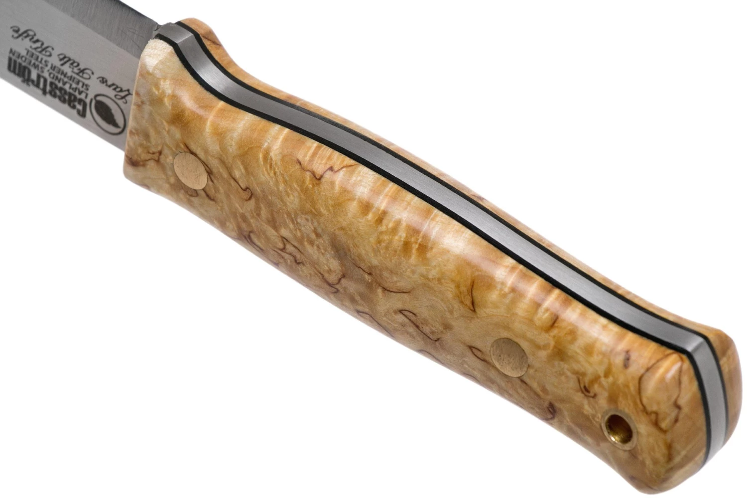 Casström Lars Fält Knife Couteau Bushcraft Curly Birch Sleipner, 11804, Droitier 6 Casström Lars Fält Knife Couteau Bushcraft Curly Birch Sleipner, 11804, Droitier – Image 4