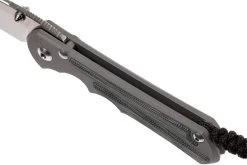 Chris Reeve Large Inkosi Black Micarta LIN-1012 Couteau De Poche -Célèbre Couteaux Magasin CRINKL MI B 07 chris reeve crinkl mi b 07