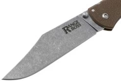 Cold Steel Range Boss Lockback Flat Dark Earth 20KR9 Couteau De Poche -Célèbre Couteaux Magasin CS20KR9 03 cold steel