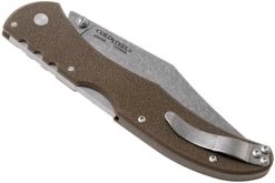 Cold Steel Range Boss Lockback Flat Dark Earth 20KR9 Couteau De Poche -Célèbre Couteaux Magasin CS20KR9 04 cold steel