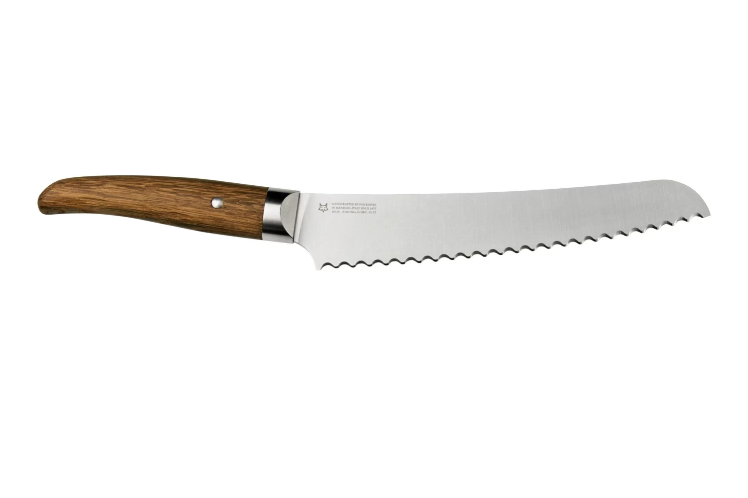 Due Cigni Coquus Bread Knife 21cm, 2C2106SO Couteau à Pain 4 Due Cigni Coquus Bread Knife 21cm, 2C2106SO Couteau à Pain – Image 2