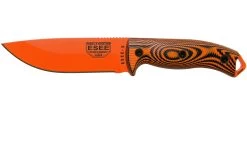 ESEE Model 5 Orange Blade 3D Orange-Black G10 Couteau De Survie5POR-006 étui Kydex + Clip Plat