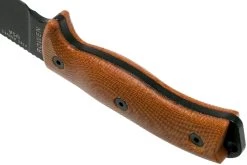 ESEE Model 6 Black Blade 3D Natural Canvas Micarta Couteau De Survie 6PB-011 étui Kydex + Clip Plat -Célèbre Couteaux Magasin EE 6PB 011 04 esee knives