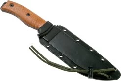 ESEE Model 6 Black Blade 3D Natural Canvas Micarta Couteau De Survie 6PB-011 étui Kydex + Clip Plat -Célèbre Couteaux Magasin EE 6PB 011 06 esee knives