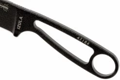 ESEE Izula Black IZULA-B Couteau De Cou Avec étui Noir + Clip Ceinture -Célèbre Couteaux Magasin EE IZULA B 05 esee knives izula black ee izula b d3