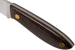 Brisa Bobtail 80, 036-L Flat Bison Micarta, Couteau De Chasse -Célèbre Couteaux Magasin ENZ 036 L 05 enzo brisa