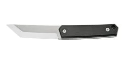 Brisa Kwaiken 90, M390 Scandi Tanto, Ebony, Couteau Fixe