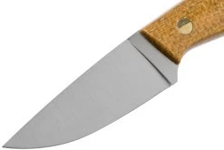 Brisa Bobtail 80 Mustard Micarta Handle, 12C27, étui En Cuir 9952 -Célèbre Couteaux Magasin ENZ 9952 03 enzo knives