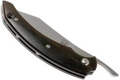 Fox Slim Dragotac Piemontes FX-518ZW Ziricote Wood Couteau De Poche, Bastinelli Design -Célèbre Couteaux Magasin FOFX 518ZW 04 fox knives