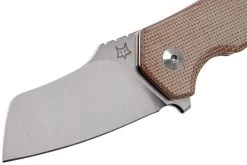 Fox Knives Italicus FX-540NA Natural Micarta Couteau De Poche, Antonio Di Gennaro Design -Célèbre Couteaux Magasin FOFX 540NA 03 fox knives