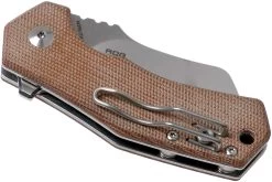 Fox Knives Italicus FX-540NA Natural Micarta Couteau De Poche, Antonio Di Gennaro Design -Célèbre Couteaux Magasin FOFX 540NA 04 fox knives